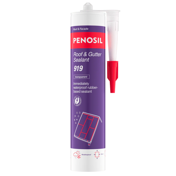 Penosil Roof and Gutter Waterproof Sealant (300mL) (Transparent)