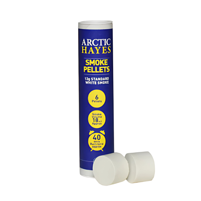 Arctic Hayes White Smoke Pellets (13g) (Pack of 6)