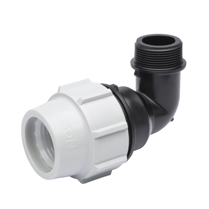 Plasson Plastic Compression Male Elbow
