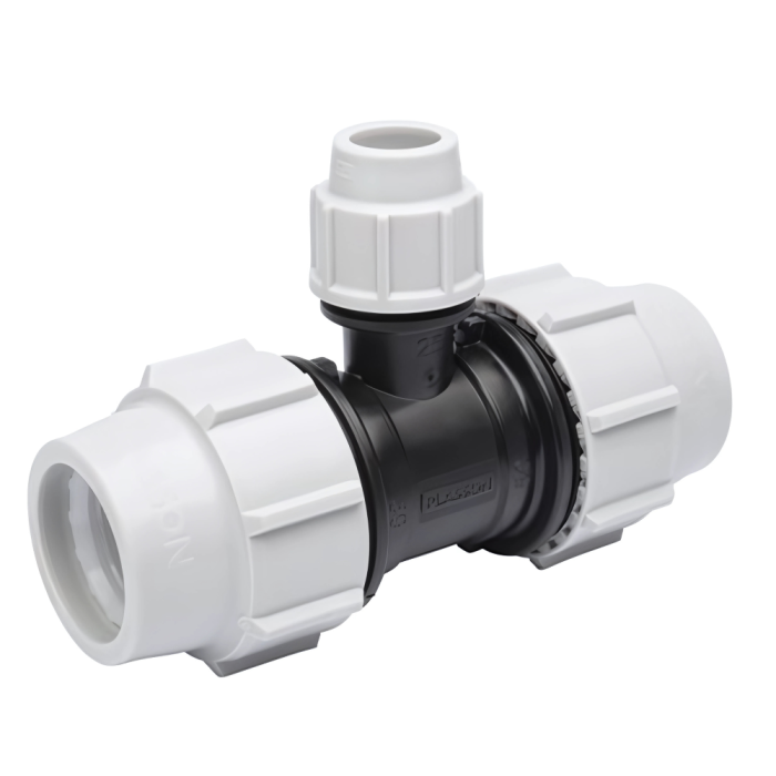 Plasson Plastic Compression Reducing Tee