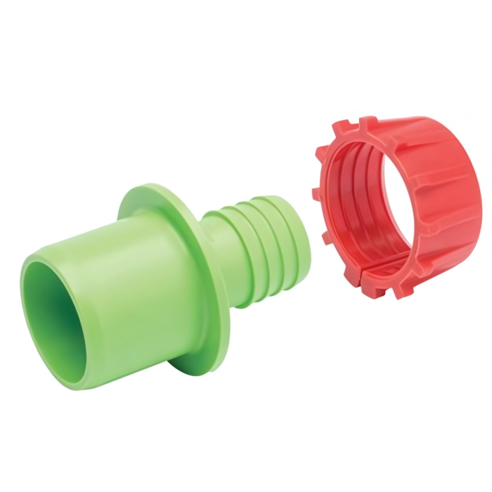 Plasson Plastic Compression Conversion Kit (25mm x 3/4 Inch) (Class D) Low Density Light Green