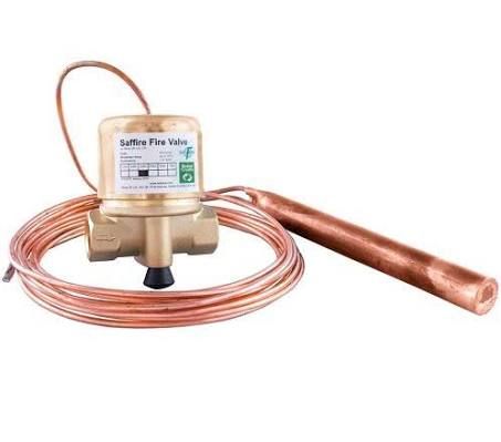 Saffire 1/4 Inch Remote Fire Valve 90 Degree Setting 9mtr