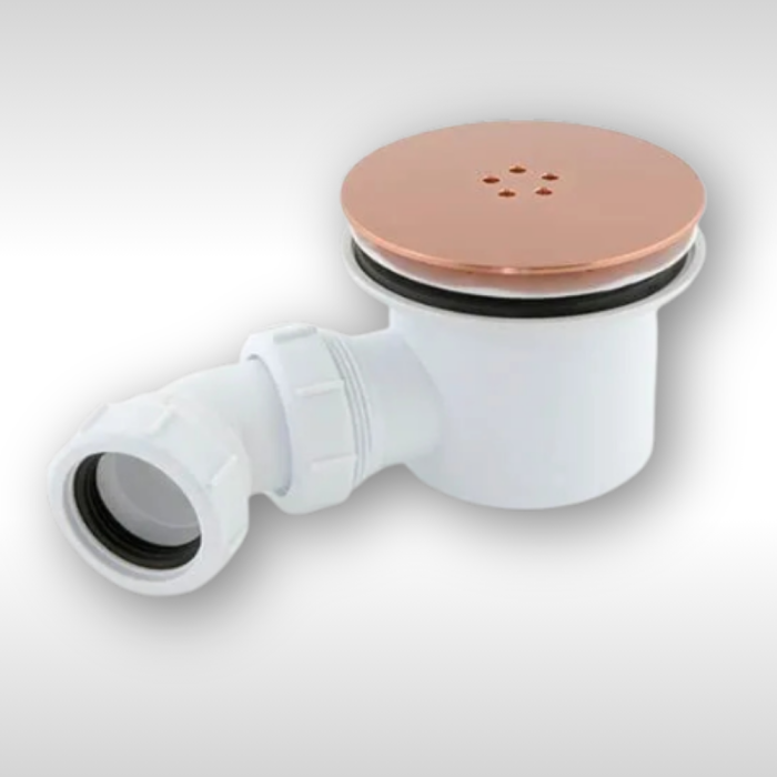 LeoNova High Flow Shower Tray Waste (Rose Gold /Copper)