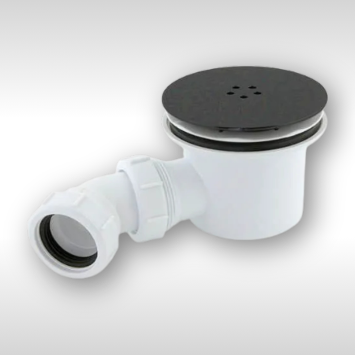 LeoNova High Flow Shower Tray Waste (Black Nickel)