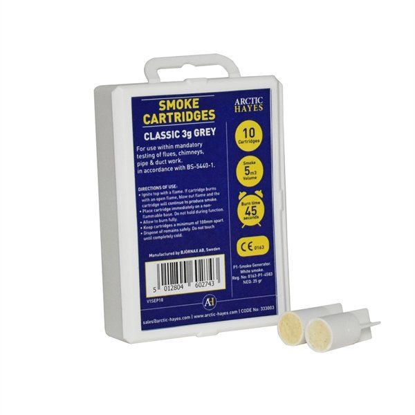 Arctic Hayes Classic 3g White Smoke Cartridges ( Pack of 10 )