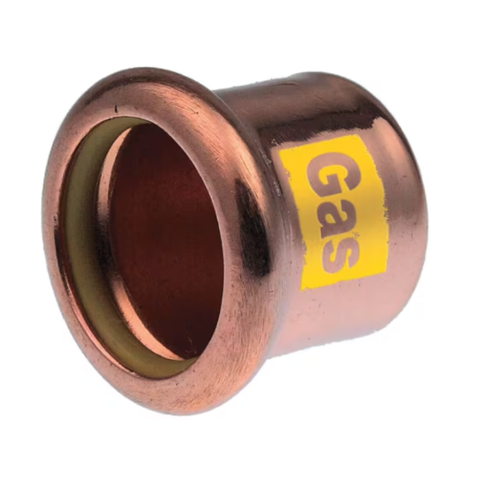 Pegler Xpress Copper Gas Stop End