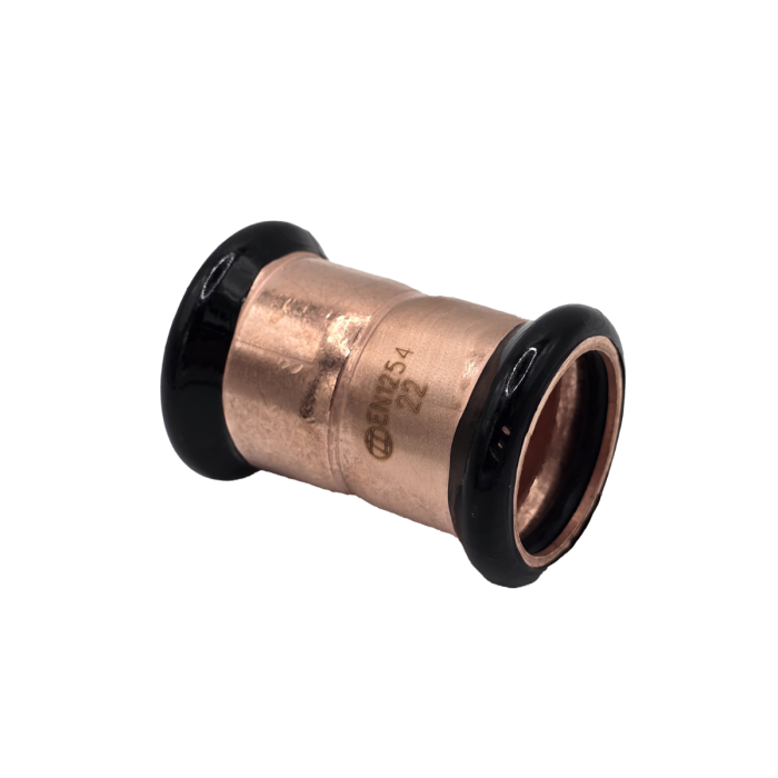 Lawton Press Fit M Profile Straight Coupler WRAS (22mm)