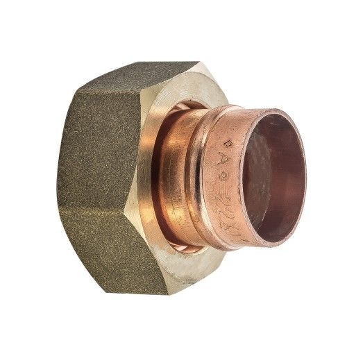 Copper Solder Ring Fitting Straight Union Adaptor