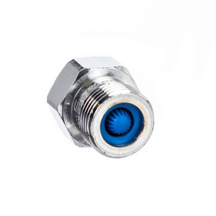 Altecnic Brass Body Flow Limiter 10L/min (Blue) (1/2 Inch M x F Inch BSP)
