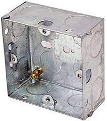 Primaflow Galvanised Metal Box - Single 35mm