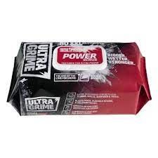 Ultra Grime Pro Power Scrub Clothwipes Pack of 80