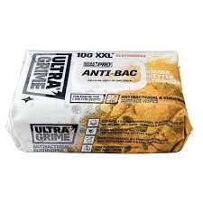 Ultra Grime Pro Antibacterial Clothwipes Pack of 100