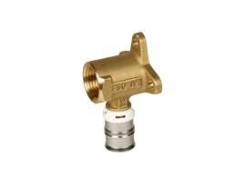 Alpex F50 PROFI Wall Mounting Elbow 90 Degree (35mm extension (20mm x 1/2 Inch F)