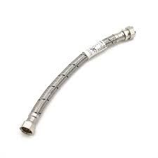 FLTC WRAS Approved Large Bore Flexible Tap Connector Long (15mm x 3/4 Inch x 500mm)