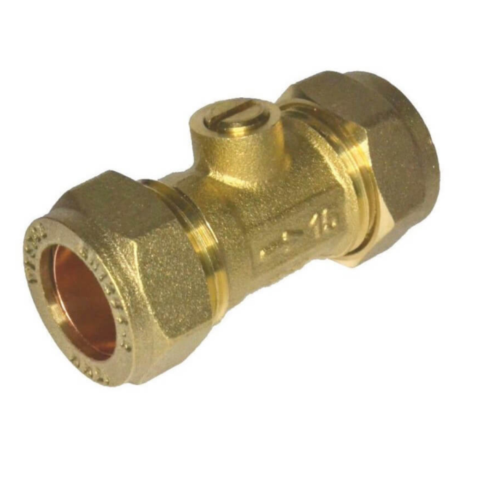Brass Isolating Valve (15mm)