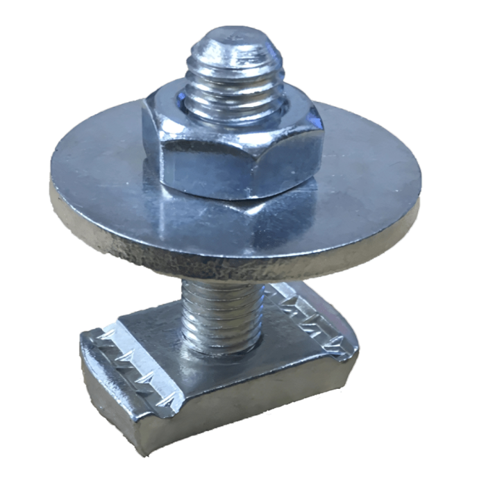 T Bolt Set (40mm Stud, 3mm Washer and Nut)
