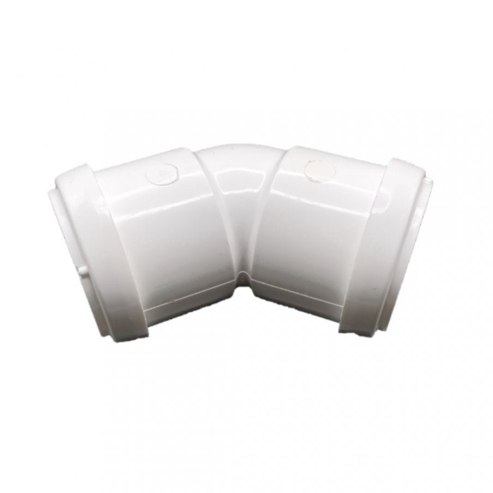 FloPlast Obtuse Bend for Push Fit Waste Pipe (32mm) (White)