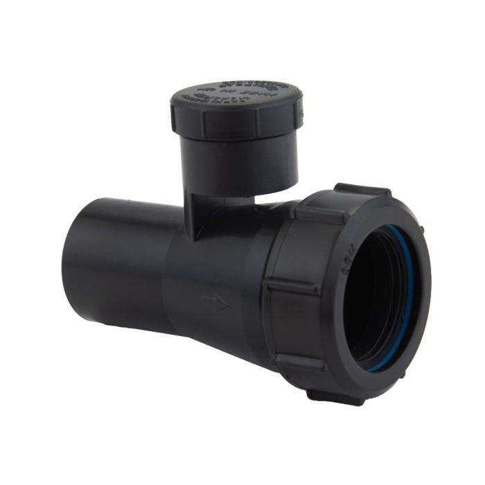 McAlpine Anti Siphon Adaptor (1.1/4 Inch) (Black)