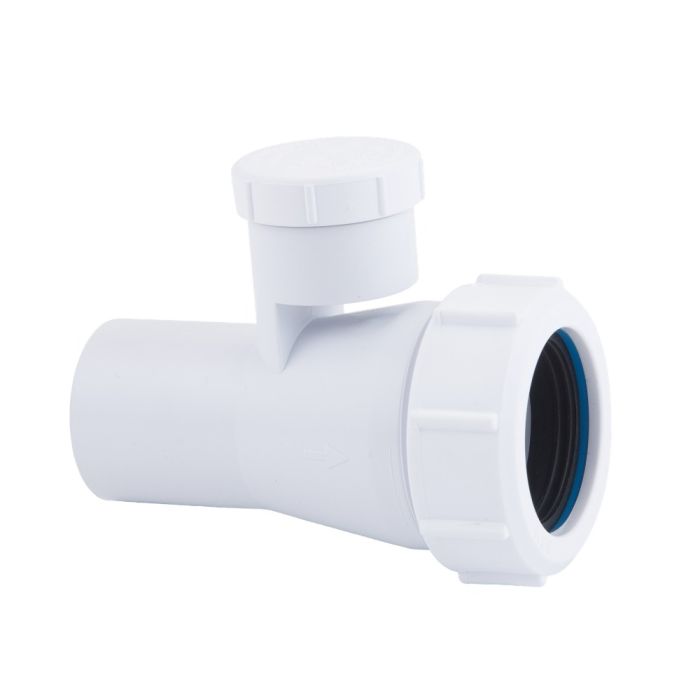 McAlpine Anti Siphon Adaptor (1.1/4 Inch) (White)