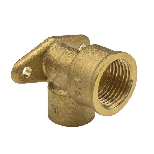 Copper Solder Ring Fitting Female Wall Plate Elbow