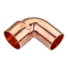 Copper End Feed Street Elbow (WRAS Approved & EN1254 Compliant)