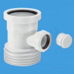 Boss McAlpine WC-CON1V Straight Pan Connector with Boss PART NO WC-CON1V 5036484005960 
